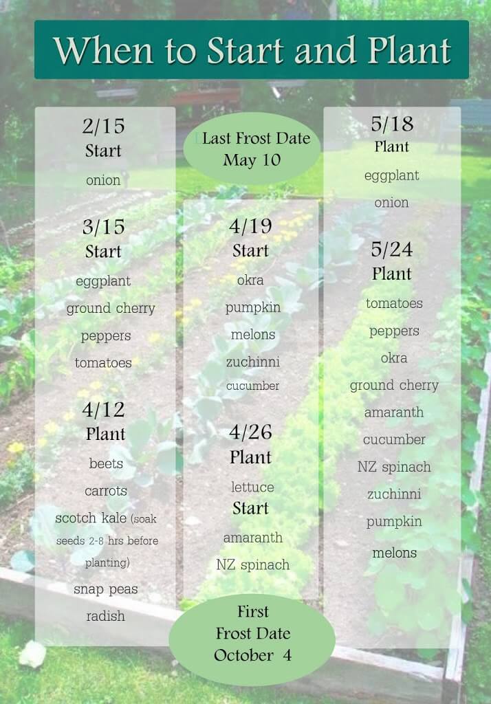 Zone 5b Planting Schedule 2024 - Emyle Isidora
