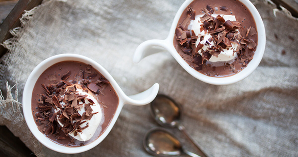 dairy-free cafe mocha pots de creme